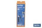Bomba de engrase profesional de doble pistón | Capacidad: 400 g | Alta presión 6000 PSI - Cofan