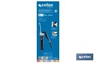 Bomba de engrase profesional de doble pistón | Capacidad: 400 g | Alta presión 6000 PSI - Cofan