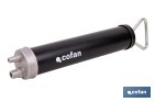 Bomba de transferencia manual | Capacidad: 500 ml | Acción dual | Cuerpo metálico - Cofan