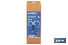 Bomba de transferencia manual | Capacidad: 500 ml | Acción dual | Cuerpo metálico - Cofan