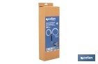 Bomba de transferencia manual | Capacidad: 500 ml | Acción dual | Cuerpo metálico - Cofan