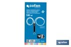 Bomba de transferencia manual | Capacidad: 500 ml | Acción dual | Cuerpo metálico - Cofan