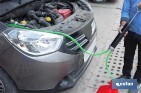 Bomba de transferencia manual | Capacidad: 500 ml | Acción dual | Cuerpo metálico - Cofan