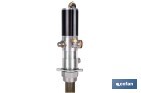 Bomba neumática lubricante | Relación 3:1 | Caudal: 14 LPM | Presión máxima: 10 bares | Disponible para bidones de 60 o 205 litros - Cofan