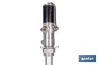Bomba neumática lubricante | Relación 3:1 | Caudal: 14 LPM | Presión máxima: 10 bares | Disponible para bidones de 60 o 205 litros - Cofan