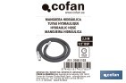 Manguera hidráulica | 2200 PSI | 1/2" BSP | Disponible en diferentes tamaños - Cofan