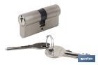 SHORT CAM CYLINDER, IDENTICAL KEYS (NICKEL)