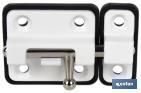 Door Bolt with Plastic Plate | Bolt Locks Available in several colours | Different sizes - Cofan