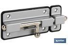 Door Bolt with Plastic Plate | Bolt Locks Available in several colours | Different sizes - Cofan