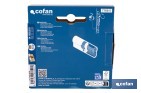 Cilindro de perfil europeo con acabado en latón | Disponible en diferentes medidas - Cofan