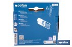 Cilindro de perfil europeo con acabado en níquel | Disponible en diferentes medidas - Cofan