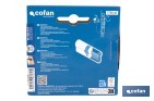 Cilindro de seguridad de perfil europeo con acabado en latón | Disponible en diferentes medidas - Cofan