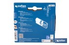 Cilindro de Seguridad de perfil europeo con llaves iguales (serie AAA) | Disponible en acabado latón con varias medidas disponibles - Cofan