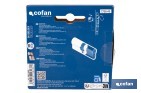 Cilindro de Seguridad de perfil europeo en acabado níquel | Varias medidas disponibles - Cofan