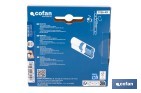 Cilindro de Seguridad de perfil europeo con llaves iguales (serie AAA) | Disponible en acabado latón con varias medidas disponibles - Cofan