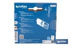 Cilindro de seguridad de perfil europeo con acabado en latón | Disponible en diferentes medidas - Cofan