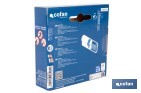 Cilindro de Seguridad de perfil europeo en acabado níquel | Varias medidas disponibles - Cofan