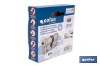 Cilindro Alta Seguridad de perfil europeo en acabado níquel | Varias medidas disponibles - Cofan