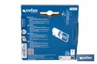Cilindro Alta Seguridad de perfil europeo en acabado níquel | Varias medidas disponibles - Cofan