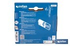 Cilindro de alta seguridad de perfil europeo con acabado en latón | Disponible en diferentes medidas - Cofan