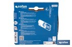 Cilindro Alta Seguridad de perfil europeo en acabado níquel | Varias medidas disponibles - Cofan