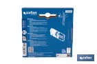Cilindro Alta Seguridad de perfil europeo en acabado níquel | Varias medidas disponibles - Cofan