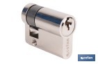 Medio Cilindro de perfil europeo 30 x 10 mm con diferentes acabados - Cofan