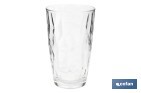 Pack of 6 tall tumbler glasses | Jade Model | Available in different capacities | Different colours - Cofan