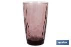 Pack of 6 tall tumbler glasses | Jade Model | Available in different capacities | Different colours - Cofan