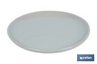 Juego de vajilla de cerámica verde | Set de 12 piezas | Diseño irregular | Apta para lavavajillas y microondas - Cofan