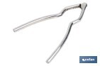 Cascanueces de acero inoxidable | Adecuado para frutos secos | Material: Acero inoxidable AISI 420 | Longitud: 18 cm - Cofan