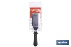 Espátula acodada de acero inoxidable | Perfecta para barbacoas, parrillas y planchas | Mango resistente y ergonómico - Cofan