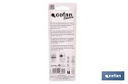 Aireador de vino de ABS y silicona | Decantador de vino transparente | Oxigena y potencia aromas en segundos - Cofan