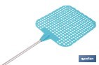 Matamoscas azules con mango telescópico y alcance de hasta 72 cm | Disponible en 3 o 12 unidades - Cofan