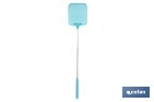 Matamoscas azules con mango telescópico y alcance de hasta 72 cm | Disponible en 3 o 12 unidades - Cofan