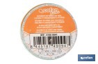 Recipiente de vidrio con 2 compartimentos | Cuchara incluida | Adecuado para llevar comida | Color marrón - Cofan