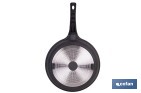 Padella con diametri differenti | Ideale per induzione e lavastoviglie | Alluminio forgiato | Antiaderente | Modello Anzio - Cofan