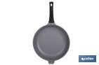 Padella con diametri differenti | Ideale per induzione e lavastoviglie | Alluminio forgiato | Antiaderente | Modello Anzio - Cofan