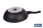 Sartén wok de inducción Ø30 cm gama Anzio | Aluminio forjado | Revestimiento antiadherente | Apta para todo tipo de cocinas - Cofan