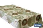 Basic oilcloth roll, Cúrcuma Model - Cofan