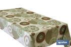 Oilcloth roll with mandala print - Cofan