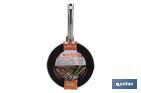 Professional frying pan | Available in two size to choose from | Aluminium and steel handle - Cofan