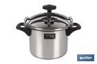 Classic Pressure Cooker, Polenta Model | Non-stick induction pressure cooker | Stainless steel - Cofan