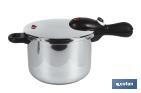 Pressure Cooker | Módena Model | Stainless Steel | Suitable for induction cooker - Cofan