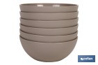 Bowl, Albahaca Model | Polypropylene | Plastic bowl | Several colours and sizes | Multi-purpose - Cofan
