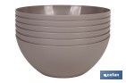 Bowl, Albahaca Model | Polypropylene | Plastic bowl | Several colours and sizes | Multi-purpose - Cofan