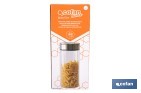 Frasco de vidro borosilicato | Modelo Cicer | Adequado para uso alimentar - Cofan