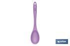 KITCHEN SPOON, VERGINI MODEL | SILICONE-COATED NYLON | SIZE: 27 X 5.7CM | RESISTANCE UP TO 220°C