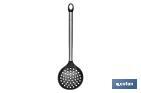 Set of 6 black kitchen utensils, Neige model - Cofan