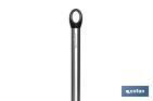 Rasera Espumadera Modelo Neige | Fabricada en Silicona con Mango Inox | Medida 34 cm | Resistente hasta 220 °C - Cofan